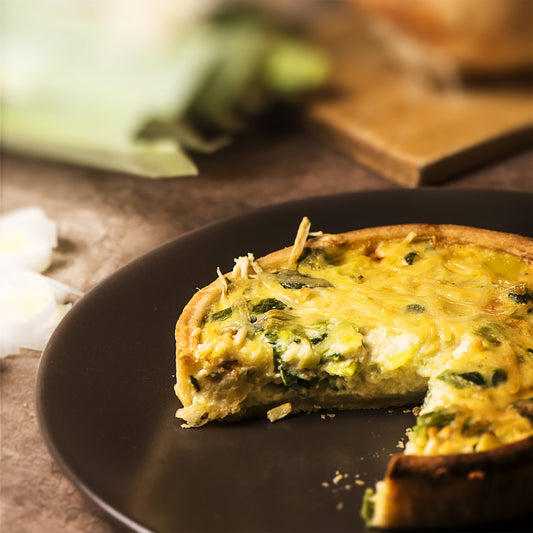 Quiche de Alho-Poró